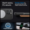 ACS08377 - iPhone 16 Pro Max Case Ultra Hybrid S (MagFit) in Frost Black don't worry. It's secure. Stronger magnet, so you can do more with magfit without worries. up to 1,120gf. Magnet strength.