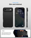 ACS09916 - iPhone 17 Air Thin Fit (MagFit) in Black check timeless profile. slim and minimal. Design. Sleek and sturdy form factor with total protection for your iPhone day in and day out.