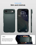 ACS09917 - iPhone 17 Air Thin Fit (MagFit) in Abyss Green check timeless profile. slim and minimal. Design. Sleek and sturdy form factor with total protection for your iPhone day in and day out.