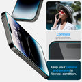 AGL05214 - iPhone 14 Pro Screen Protector EZ FIT GLAS.tR (Sensor Protection) complete protection. Keep your camera and sensors in flawless condition.
