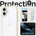 ACS08073 - iPhone 16 Plus Case Ultra Hybrid in Mute Beige protection. Oh snap. air cushion tech to fight against drops.