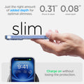 ACS08069 - iPhone 16 Plus Case Ultra Hybrid in Crystal Clear just the right amount of added depth for optimal slimness. 0.31