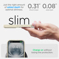 ACS08073 - iPhone 16 Plus Case Ultra Hybrid in Mute Beige  just the right amount of added depth for optimal slimness. 0.31