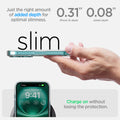 ACS08199 - iPhone 16 Case Ultra Hybrid in Frost Clear  just the right amount of added depth for optimal slimness. 0.31