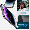 AGL05202 - iPhone 14 Pro Max Screen Protector EZ FIT GLAS.tR (Sensor Protection) complete protection. Keep your camera and sensors in flawless condition.