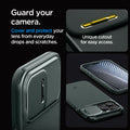 ACS06600 - iPhone 15 Pro Max Case Optik Armor (MagFit) in abyss green guard your camera. cover and protect your lens from everyday drops and scratches. unique cutout for easy access.
