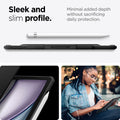 ACS07758 - iPad Air 11-inch (2024) Case Air Skin Pro in Black showing the sleek and slim profile. Minimal added depth without sacrificing daily protection