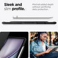 ACS07678 - iPad Air 12.9-inch Case Air Skin Pro in Black showing the sleek and slim profile. Minimal added depth without sacrificing daily protection