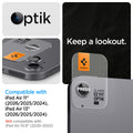 AGL07801 - Spigen Glas.tR EZ Fit Optik Pro camera lens protector compatible with iPad Air 11-inch and 13-inch 2024 2025 2026 in Space Gray