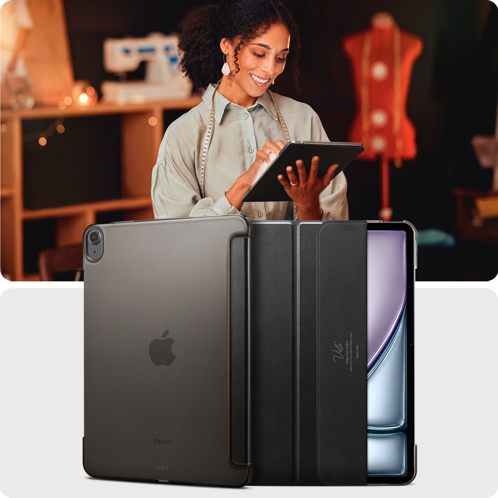 iPad Air Series Case Smart Fold - Spigen.com Official Site