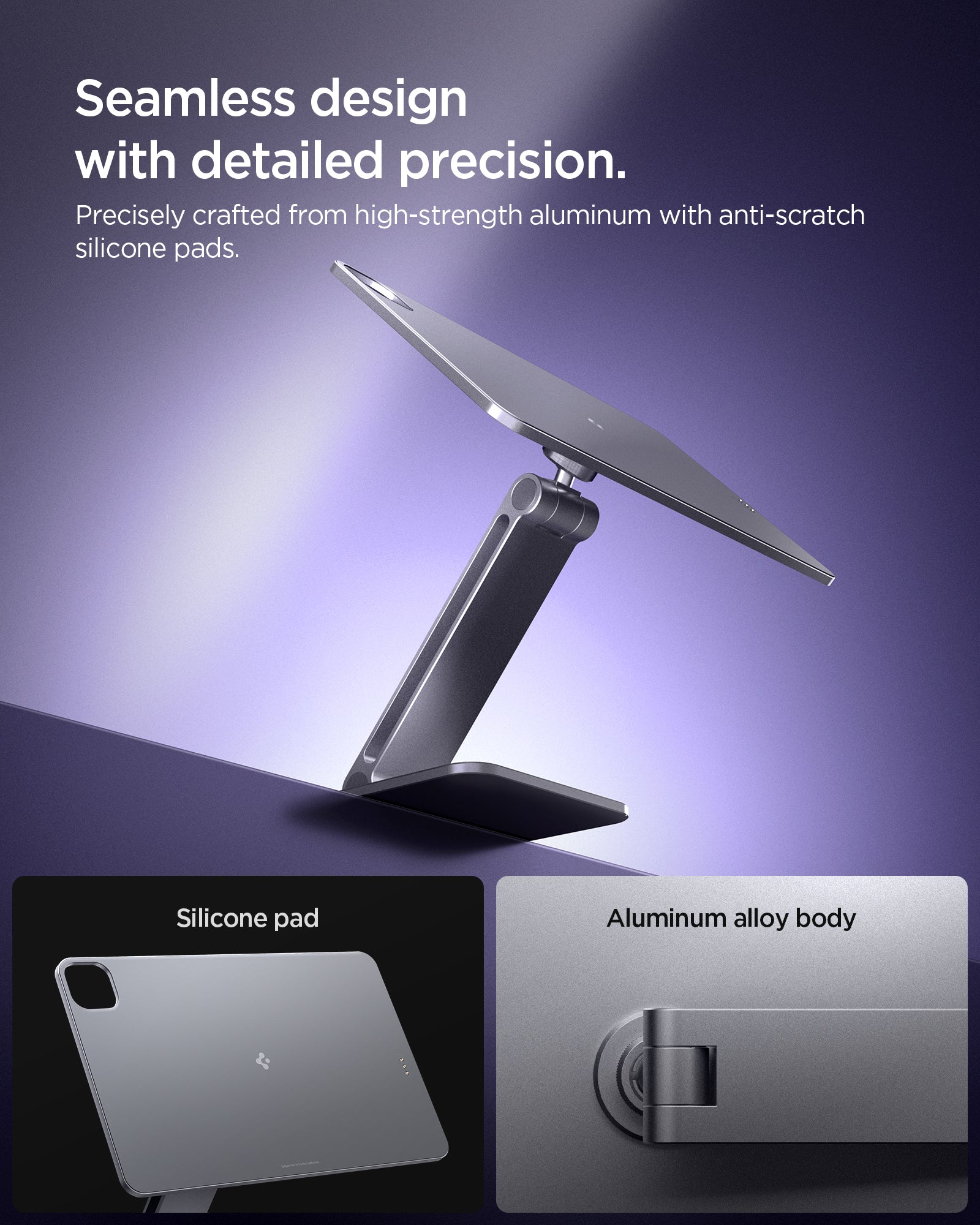 AMP09837 - iPad Air 11" (2025) Magnetic Wireless Charging Stand (MagFit)