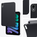 ACS09230 - iPad Mini 7 Case Nano Pop in Black Sesame showing the different angles
