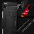 ACS01024 - iPad Pro 11-inch Case Rugged Armor Pro in Black showing the different angles