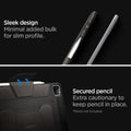 ACS01025 - iPad Pro 11-inch (2022) Rugged Armor Pro in Gunmetal showing the sleek design. Minimal added bulk for slim profile. Secured pencil. Extra cautionary to keep pencil in place