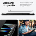 ACS07762 - iPad Pro 11-inch Case Air Skin Pro in Black showing the sleek and slim profile. Minimal added depth without sacrificing daily protection