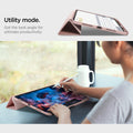 ACS07021 - iPad Pro 11-inch Case Urban Fit in Rose Gold showing the ulitility mode. Get the best angle for ultimate productivity