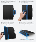 ACS07017 - iPad Pro 11-inch Case Rugged Armor Pro in Black showing 4 steps