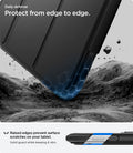 ACS07007 - iPad Pro 12.9-inch Case Rugged Armor Pro in Black showing daily defense