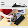 ACS07007 - iPad Pro 12.9-inch Case Rugged Armor Pro in Black showing the utility mode. Create wherever and wherever you feel inspired