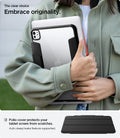 ACS07016 - iPad Pro 11-inch Case Ultra Hybrid Pro in Black showing embrace originality.
