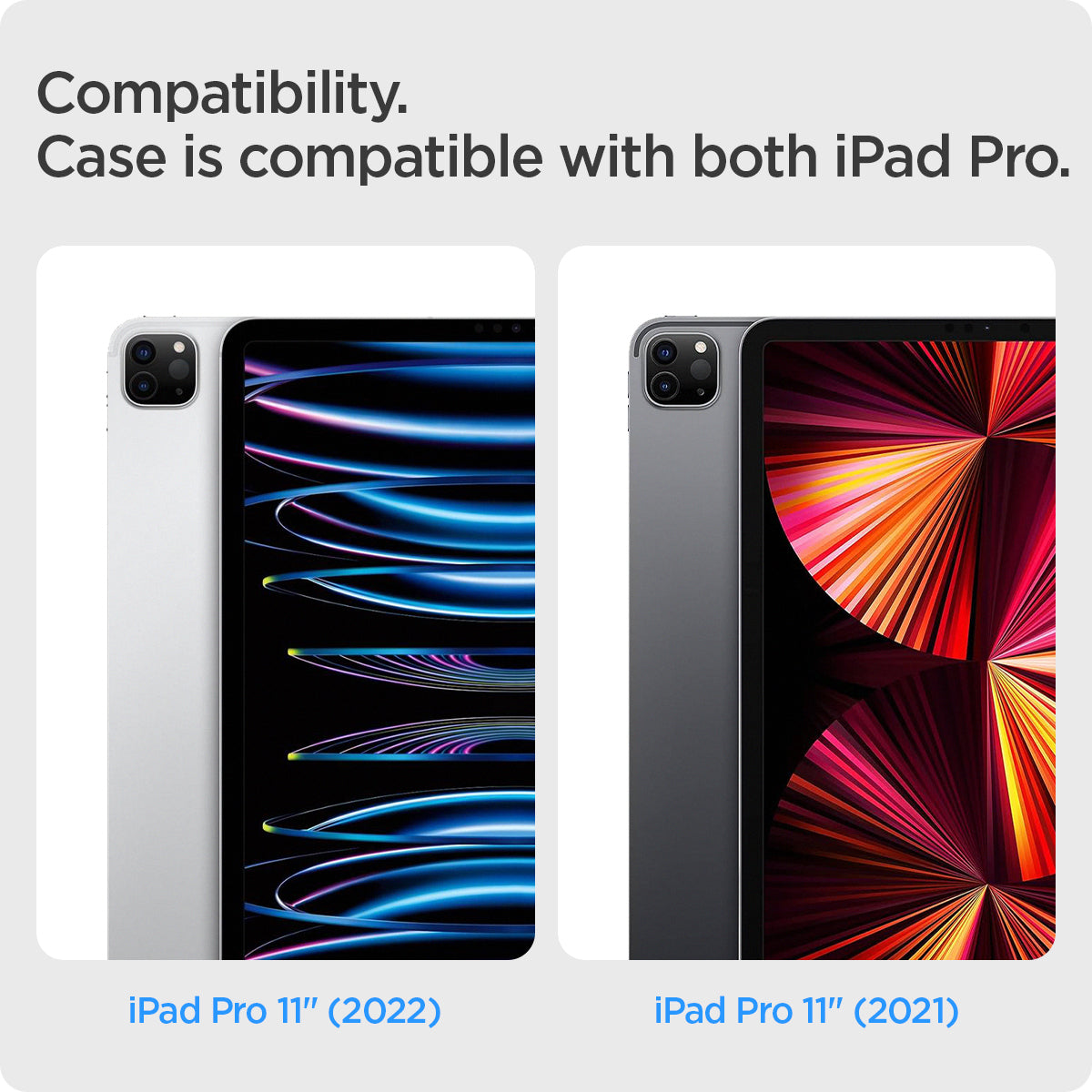 ACS06512 - iPad Pro 11-inch (2022) - Air Skin Pro OneTap showing compatibility with iPad Pro 11-inch 2022 and 2021