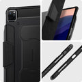 ACS02889 - iPad Pro 12.9-inch Case Rugged Armor Pro in Black showing the different angles