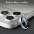 AGL12045 - iPhone 18 Pro Max / iPhone 18 Pro Optik Pro EZ Fit Lens Protector in Glacier showing individual lens protectors designed to cover each camera lens while maintaining clear image quality.