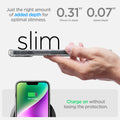ACS05054 - iPhone 14 Case Crystal Slot in crystal clear  just the right amount of added depth for optimal slimness. Charge on without losing the protection.