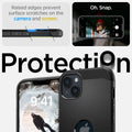 ACS04915 - iPhone 14 Plus Case Tough Armor (MagFit) in black raised edges prevent surface scratches on the camera and screen. Protection.
