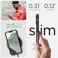 ACS04914 - iPhone 14 Plus Case Tough Armor (MagFit) in gunmetal optimal slimness. Out of battery? Just charge on. 0.31