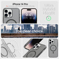 ACS05586 - iPhone 14 Pro Case Ultra Hybrid (MagFit) in frost black Not compatible with iPhone 14, 14plus, 14 pro  max. ultra hybrid magfit. the clear choice