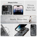 ACS05540 - iPhone 14 Pro Case Ultra Hybrid Zero One (MagFit) Not compatible with iPhone 14, 14plus, 14 pro max. ultra hybrid zero one. ready zero one
