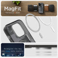 ACS05540 - iPhone 14 Pro Case Ultra Hybrid Zero One (MagFit) showing reimagine the way you snap into reality.