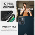 ACS04923 - iPhone 14 Plus Case Optik Armor (MagFit) in black iPhone 14 plus. Not compatible with iPhone 14, 14 pro max, 14 pro. Optik armor. Picture perfect protection.