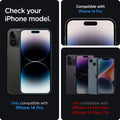 AGL05215 - iPhone 14 Pro Screen Protector EZ FIT GLAS.tR Privacy  check your iPhone model. only compatible with iPhone 14 Pro max. Not compatible with iPhone 14 pro, iPhone 14 Plus, iPhone 14