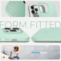 ACS04784 - iPhone 14 Pro Case Thin Fit in apple mint showing the fitted, minimal design