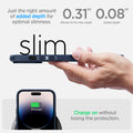 ACS04845 - iPhone 14 Pro Max Case Mag Armor (MagFit)  just the right amount of added depth for optimal slimness. Charge on without losing the protection.