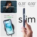 ACS06816 - iPhone 15 Case Mag Armor (MagFit) in navy blue the 0.31
