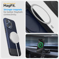 ACS06747 - iPhone 15 Pro Case Style Armor (MagFit) in midnight indigo new and improved magfit. stronger magnets for better magsafe connectivity.