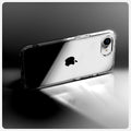 ACS09160 - iPhone 16e Case Ultra Hybrid in Crystal Clear showing the back, partial side and partial bottom
