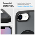 ACS09146 - iPhone 17e Case Ultra Hybrid Classic (MagFit) in Classic Black showing the essential protection. Raised edges keep the camera and display flawless and scratch-free