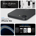 ACS09143 - iPhone 16e Case Ultra Hybrid Neo One (MagFit) in Neo One showing the all new design for iPhone 16e. MagFit compatible