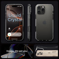 ACS08112 - iPhone 16 Pro Case Liquid Crystal in Crystal Clear liquid crystal. do you. we got you.
