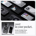 ACS08384 - iPhone 16 Pro Case Ultra Hybrid Classic (MagFit) in Classic Black 2007 in your pocket. Iconic design from 2007 reimagined.