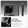 ACS08384 - iPhone 16 Pro Case Ultra Hybrid Classic (MagFit) in Classic Black all day protection. Airbag like corners for protection against everyday drops.