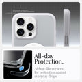 ACS08139 - iPhone 16 Pro Case Ultra Hybrid Classic (MagFit) in Classic Silver all day protection. Airbag like corners for protection against everyday drops.