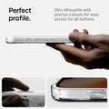 ACS09143 - iPhone 17e Case Ultra Hybrid Neo One (MagFit) in Neo One showing the perfect profile. Slim silhouette with precise cutouts for easy access for all buttons