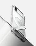 ACS09926 - iPhone 17 Air Case Ultra Hybrid S (MagFit) showing the device with kickstand extending out