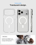ACS10039 - iPhone 17 Pro Max Ultra Hybrid (MagFit) in Frost White showing long lasting clarity. keep it clear with duraclear.