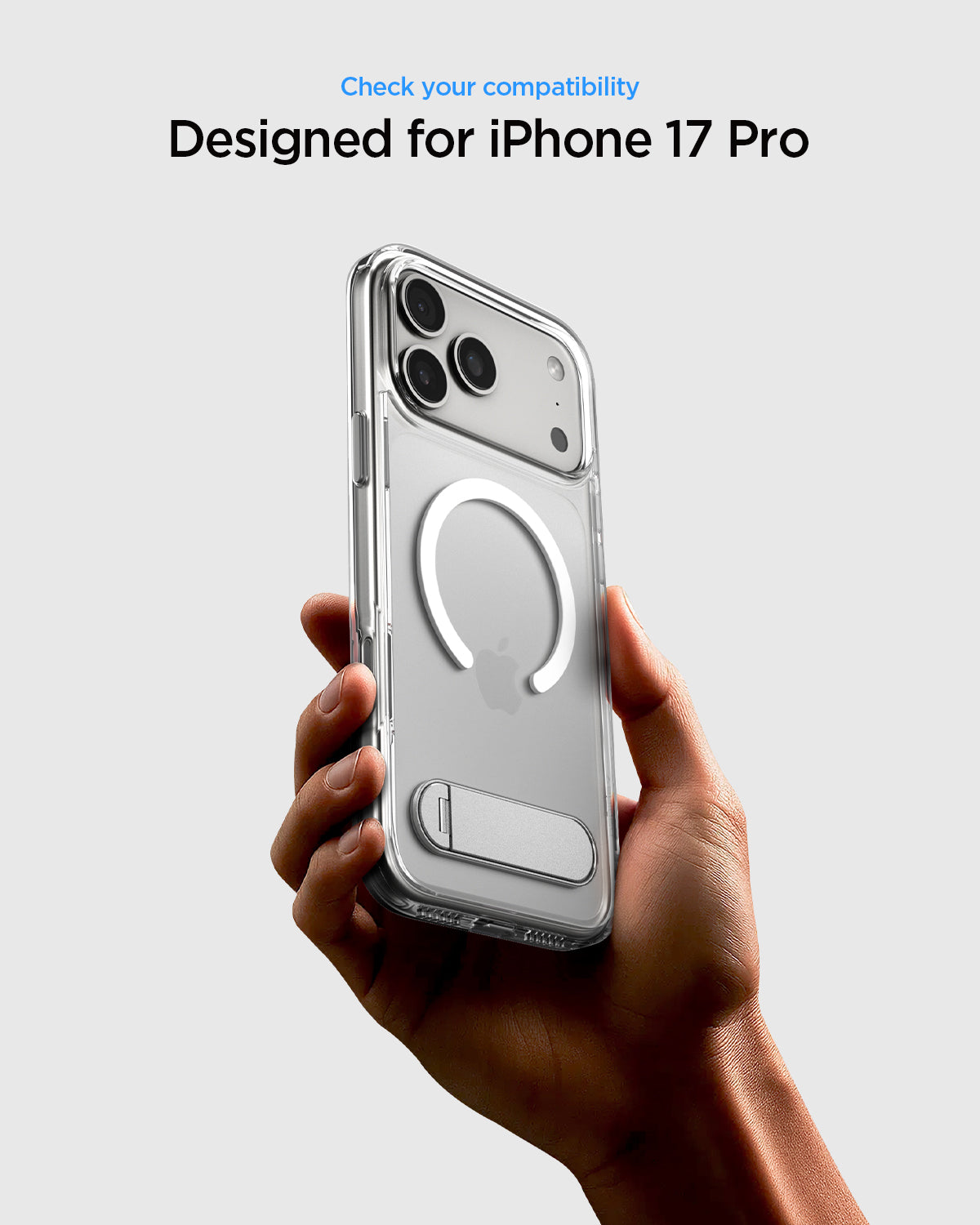 ACS09946 - iPhone 17 Pro Case Ultra Hybrid S (MagFit) showing the compatibility